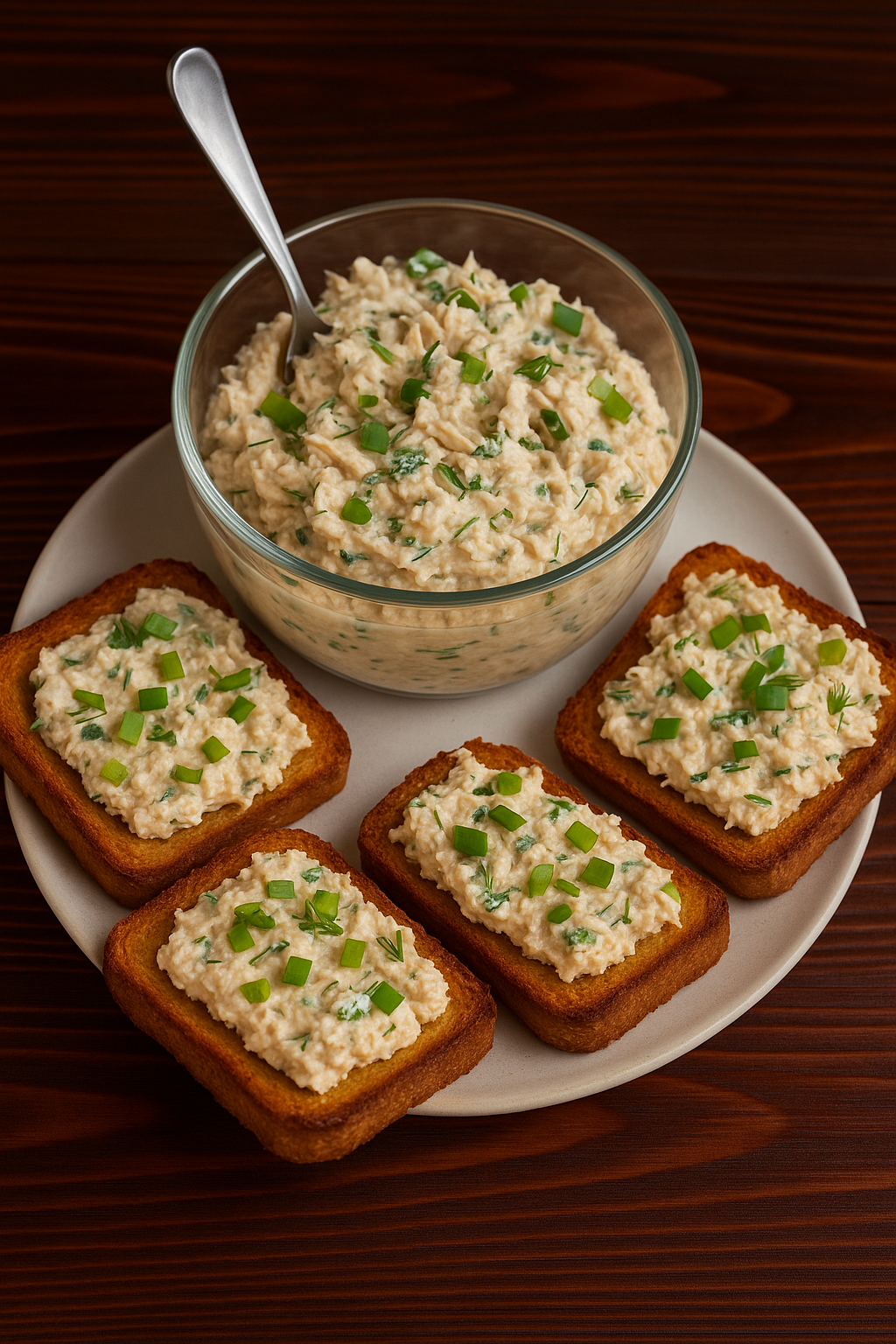 🥗 Salată de ton cu ou și ceapă verde – Calatorinromania